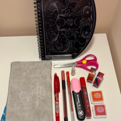 Set de scris cu Jurnalul Lună Be Creative and Write
