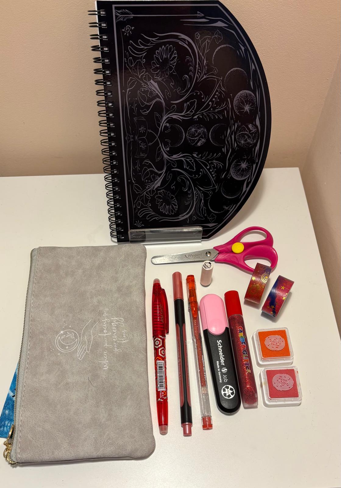 Set de scris cu Jurnalul Lună Be Creative and Write