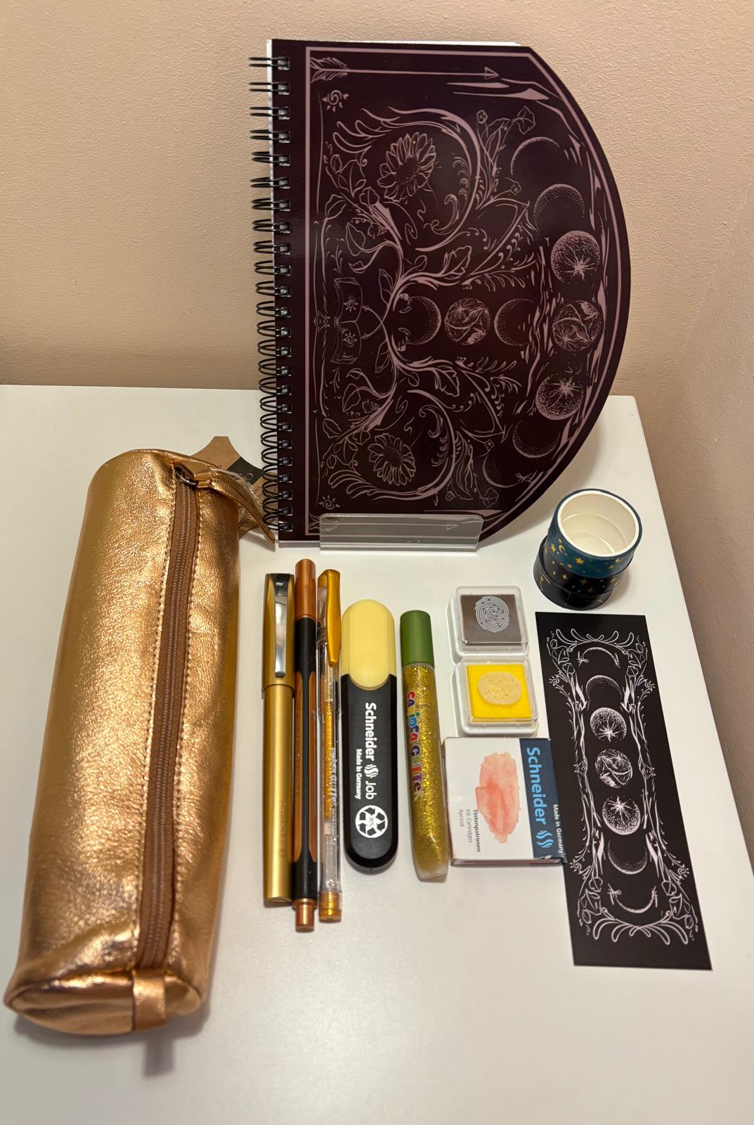 Set de scris cu Jurnalul Lună Just Shine and Write - imagine 2