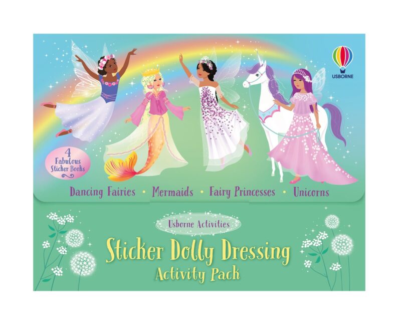 Sticker Dolly Dressing Activity Pack (Unicorns, Mermaids, Dancing Fairies & Fairy Princesses)