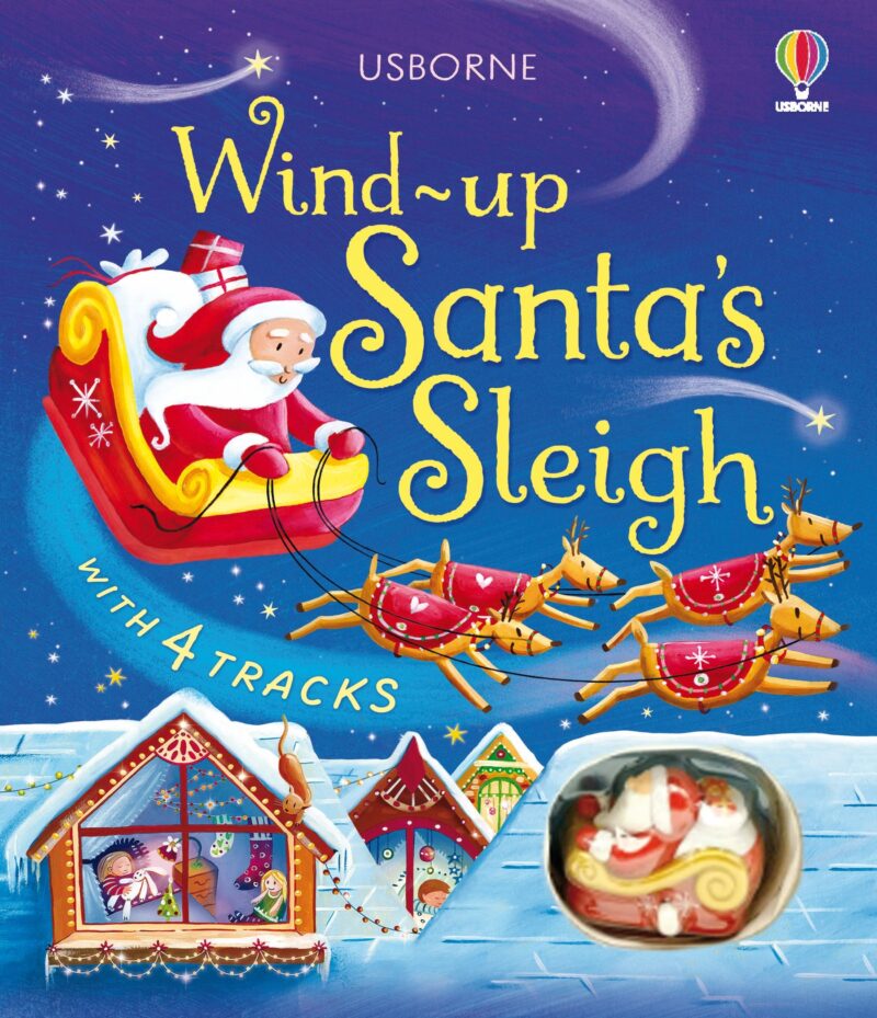 Wind-Up Santa’s Sleigh