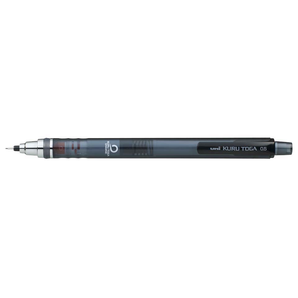 Creion mecanic Uni Kuru Toga M5/M7-450T, fumuriu